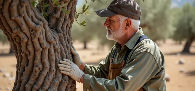 Comment reconnaître les signes de dépérissement ou de mort chez un olivier ?